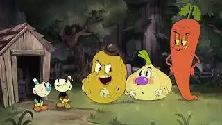 The Cuphead Show! Scene Vegetables