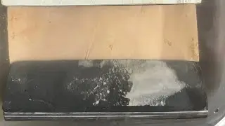 Random wet scraping of slate items