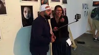 Steemfest2 Part 3: Art at Steemfest event with @roxane and @siavach