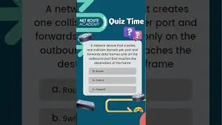 Quiz Time: Network Fundamentals
