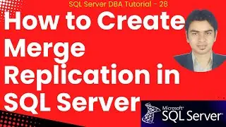 Как создать репликацию слиянием в SQL Server #sqlserver #replication #sqlservertutorial #sql