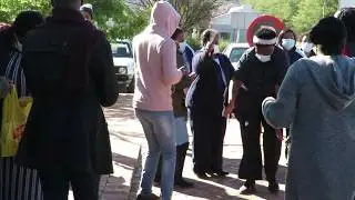 Health workers protest at Midland Hospital