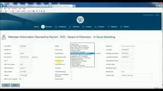 eMembership - Member Profile