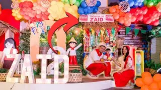 NAG PA-FIESTA SI BABY! Filipino Fiesta Theme Birthday Party