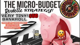 MICRO LOW BUDGET $50 TINY BANKROLL SYSTEM FOR ALL MY LOW ROLLERS WHO PLAY WITH SMALL MONEY!😇😊😉