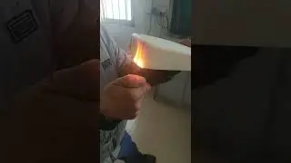 polyurethane rigid foam fire retardant test