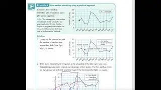 Time Series - smoothing using moving medians