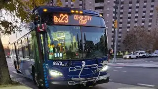 (MTA NYCT) 2024 New Flyer XD40 (9370) Audio Recording 
