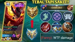 TEBAL TAPI SAKIT!! BUILD ALDOUS TERSAKIT DAN TERKUAT 2024 | ALDOUS BEST BUILD 2024 - MOBILE LEGENDS