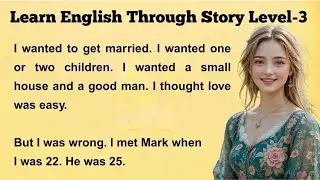 Learn English through Story Level 3 || A Very Beautiful Story || Improve your English || ESL