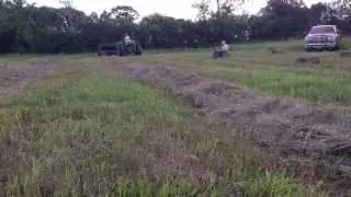 Baling Hay 2013 - Finally