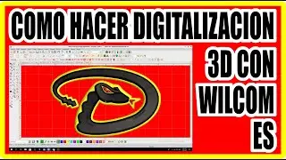COMO HACER UNA DIGITALIZACION DE BORDADO 3D - COMO HACER UN PONCHADO 3D - MATRIZ DE BORDADO 3D