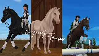 Trying Out Horses || Star Stable RRP