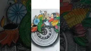 Happy republic day art drawing #shorts#republicday#flag#art#drawing#trending...
