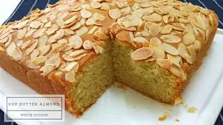 Kek Butter Almond Resepi / Almond Butter Cake Recipe