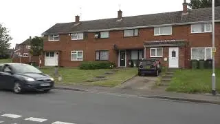 Driving On Broadway Grove, Stainburn Avenue, Harrington Road, Rea Way & Drake Avenue, Worcester, UK