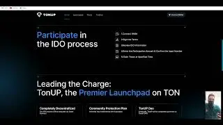 TonUP - Powering the Next Generation of Promising Assets