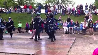 Moira Canal Festival Sunday 22nd May 2011 Bakanalia Border Morris Dancers
