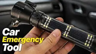 T09 Solar Flashlight & Emergency Car Tool Review