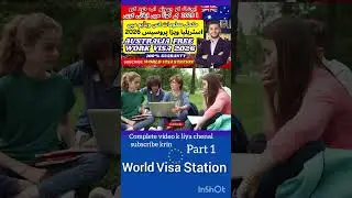 Australia Free Work Permit Visa 2026 | Australia  Work Visa 2026 | Packing & Helper Jobs | Australia