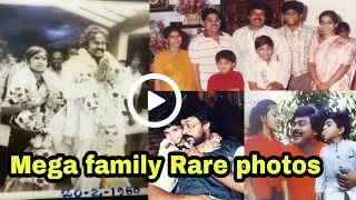 megastar chiranjeevi rare photos, mega family photos, unseen photos,marriage photos,childhood photos