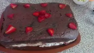 BOLO DE CHOCOLATE MAIS FOFO DA ISA