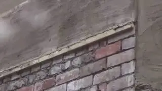 OLD WALLS RE RENDERED WITH WET DASH