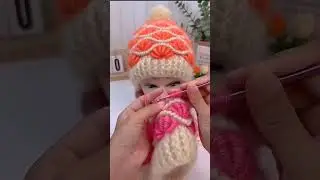 DIY Crochet Hat 👒 #crochet #crocheting #knitting #handmade #diy