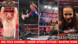 Full Highlights of Elimination Chamber 2020 in Hindi | Undertaker RETURNS ! Shayna Baszler Dominate