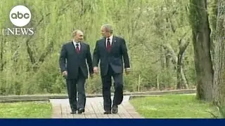 Look back on Putin's notable meetings with 5 US presidents