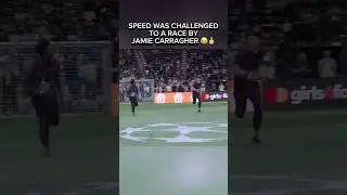 SPEED RACES JAMIE CARRAGHER 😂#ishowspeed #speed #uclfinal #race #sprint #funny #shorts #shortsfeed