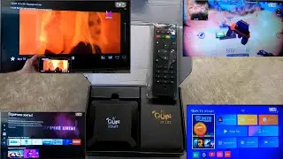 Тест Обзор Smart tv приставка QUPI START X96Q