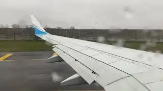 Start samolotu SP-EXB linii Enter Air z lotniska Warszawa Chopina (WAW-FNC) dn. 18.12.2021r.