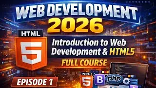 Web Development 2026 &ndash; Introduction to Web Development & HTML5 | Full Course (Episode 1)