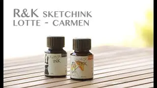 Inchiostri Sketchink Rohrer & Klingner Lotte e Carmen - ink review
