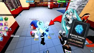Trolling As Hatsune Miku Using The BEST Gloves In Roblox Fight In A School