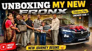 FRONX DELIVERY | MARUTI SUZUKI FRONX | Car Delivery Cinematic Video #newcar #fronx #vlog