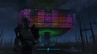 Fallout 4 - PS4pro - 6th Raider Settlement 100% Happy - Murkwater - Crystal Treehouse  day 11.1