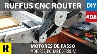 PRO CNC Caseira com Arduino - Montagem Motores de Passo (Ruffus DIY)