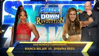 Bianca Belair vs. Shawna Reed | New Year's Revolution | WWE 2K25 Universe #ps5