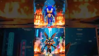 Sonic, Tails & Knuckles Save Mario Bros vs Ultimate Villain Trio &ndash; Blitz, Vex & Fang! 💥&rdquo;#shorts #ai