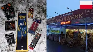 EINKAUFSTOUR BEI @pyropower-polen-feuerwerk + Z&Uuml;NDUNG 🤩🔥/ PYRO-PATE 2025🧨