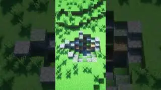 Minecraft | How to build a pond  #minecraft #minecraftshorts