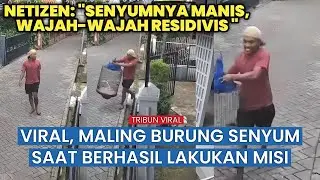 Komplotan Maling Burung Terekam CCTV Beraksi sambil Nyengir di Tangerang