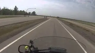 Video: Sask. motorcyclists test out SGI sensors in Regina
