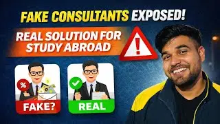 ❌ Fake Study Abroad Consultants Exposed! | Here&rsquo;s a Genuine Solution for Students 🇮🇳✈️
