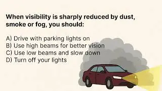 Fast & Easy Driving Quiz: Quiz 2 #driving #drivingtestquestions