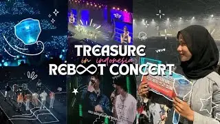 Teume Vlog | Treasure Relay Tour Reboot Concert in Indonesia .ᐟ.ᐟ