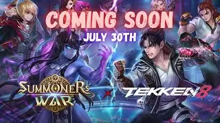 NEW Summoners War SKY ARENA Epic Collab With TEKKEN 8!