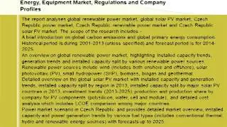 Czech Republic Solar PV Power Market (Energy & Power) Outlook to 2025
